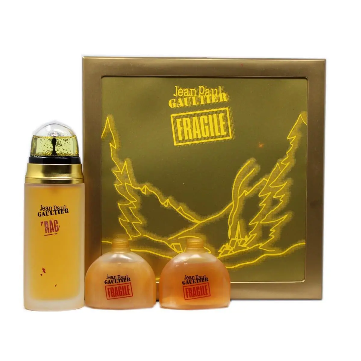 Fragile 3 Piece Gift Set Eau DE Toilette Spray 100 ML/3.3 OZ by Jean Paul Gaultier