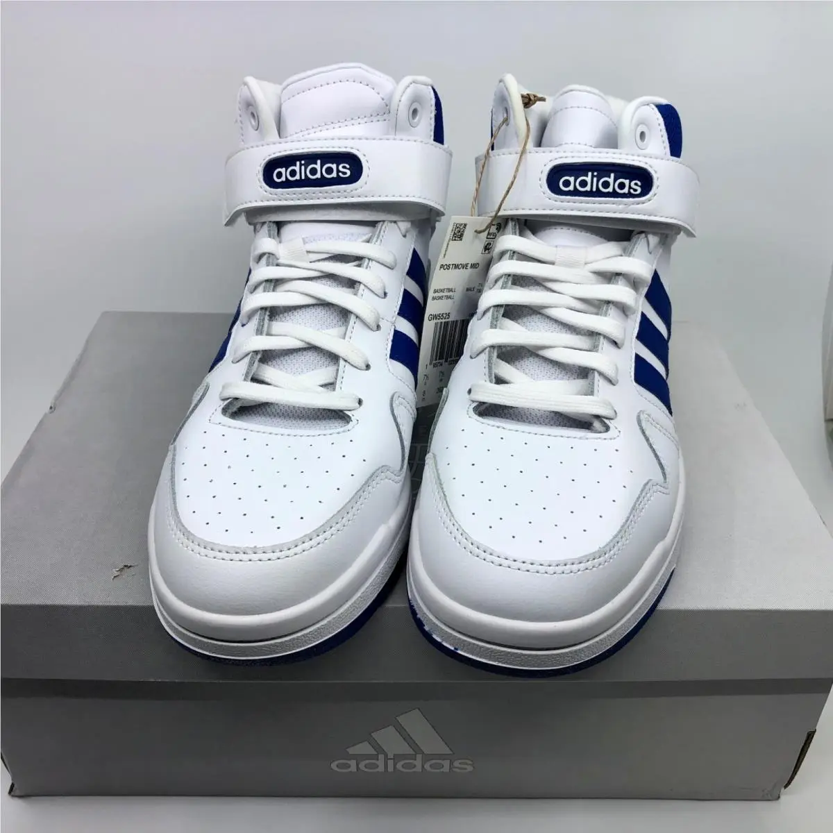 Adidas shoes - adidas Postmove - Postmove - white, royal blue 11