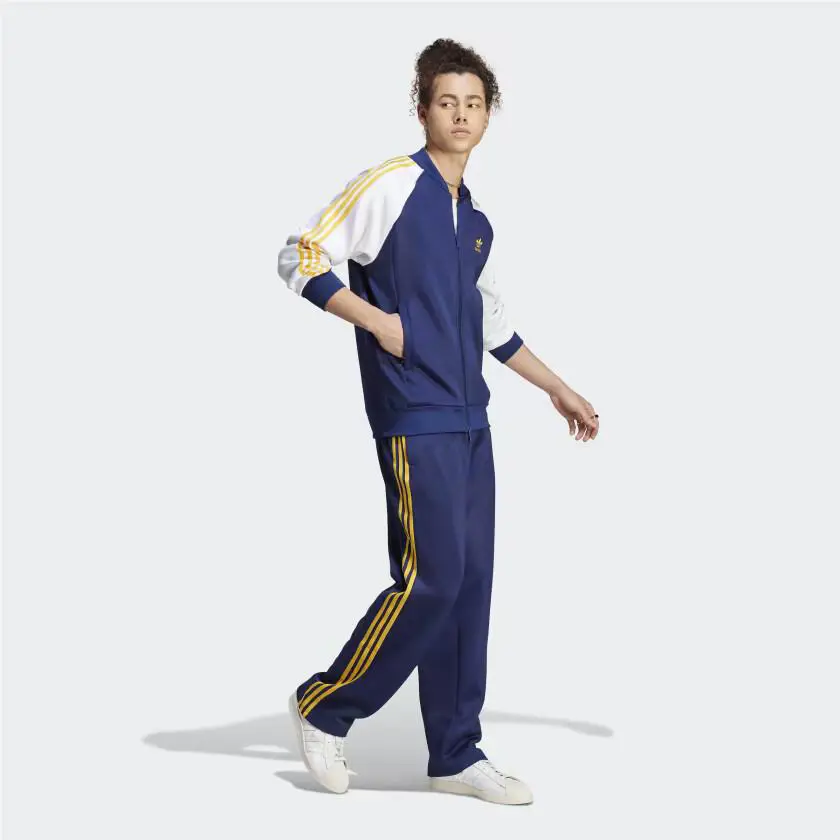 Adidas clothing - IM4460 IM4461 - IM4460 IM4461 - Dark Blue / Crew Yellow 2