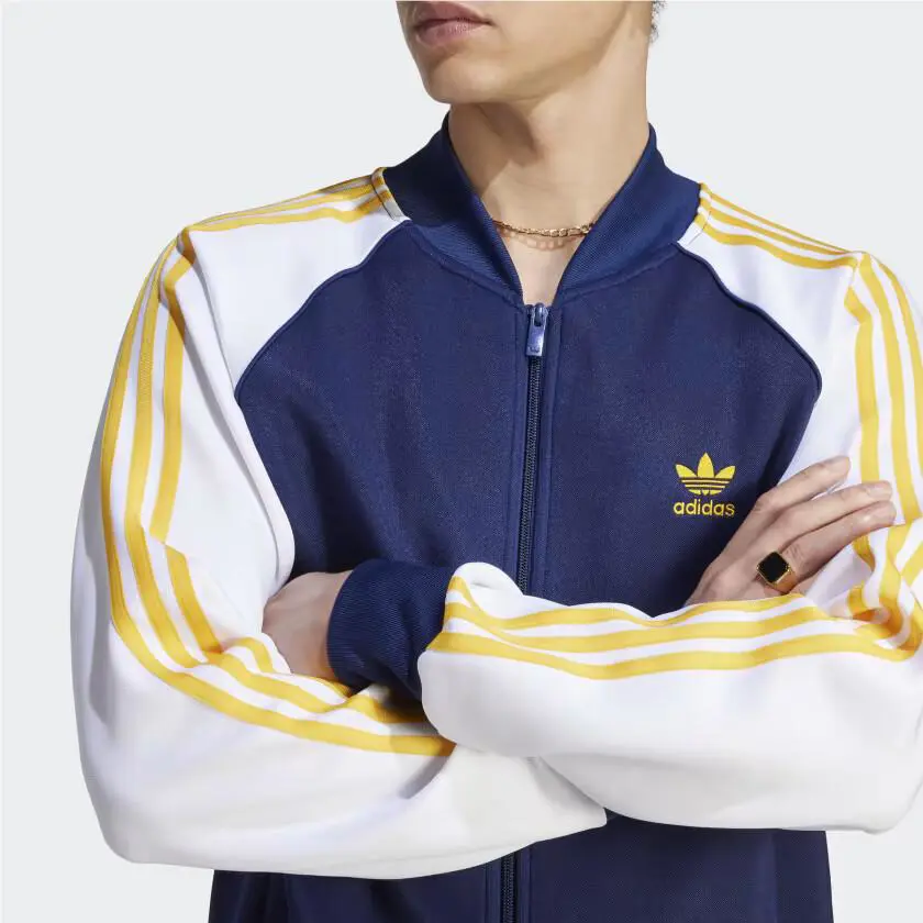 Adidas clothing - IM4460 IM4461 - IM4460 IM4461 - Dark Blue / Crew Yellow 3