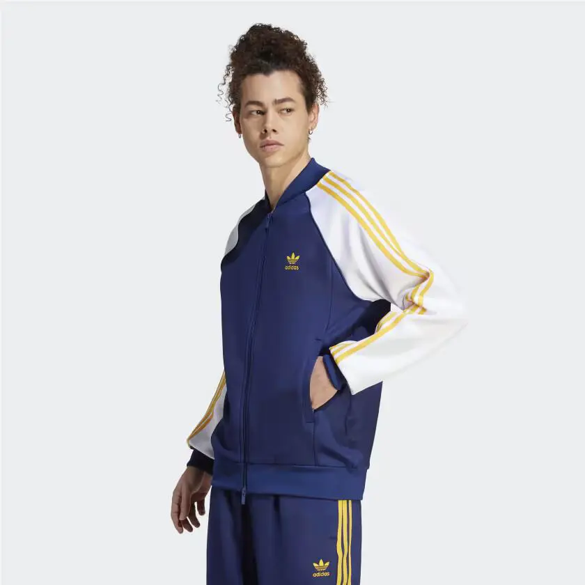 Adidas clothing - IM4460 IM4461 - IM4460 IM4461 - Dark Blue / Crew Yellow 5