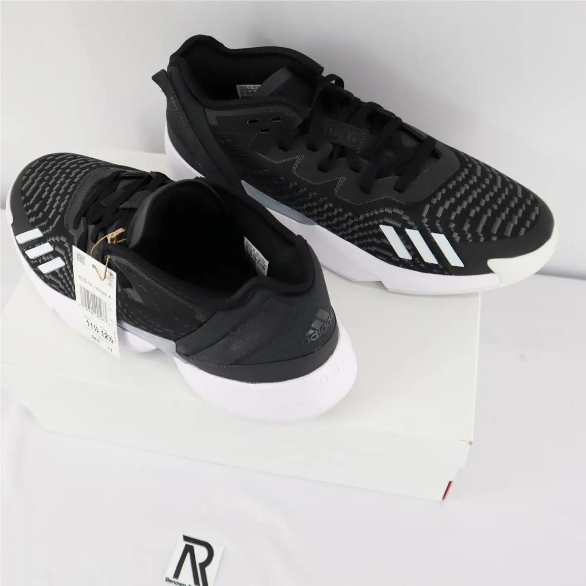 Adidas shoes - adidas D.O.N. Issue #4 - Issue - GY6505 - BLACK/WHITE 1