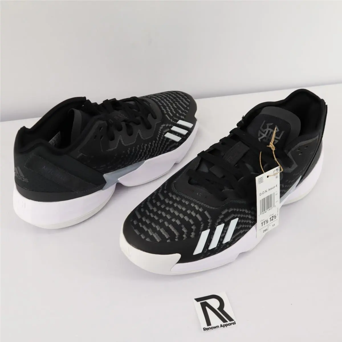 Adidas shoes - adidas D.O.N. Issue #4 - Issue - GY6505 - BLACK/WHITE 7