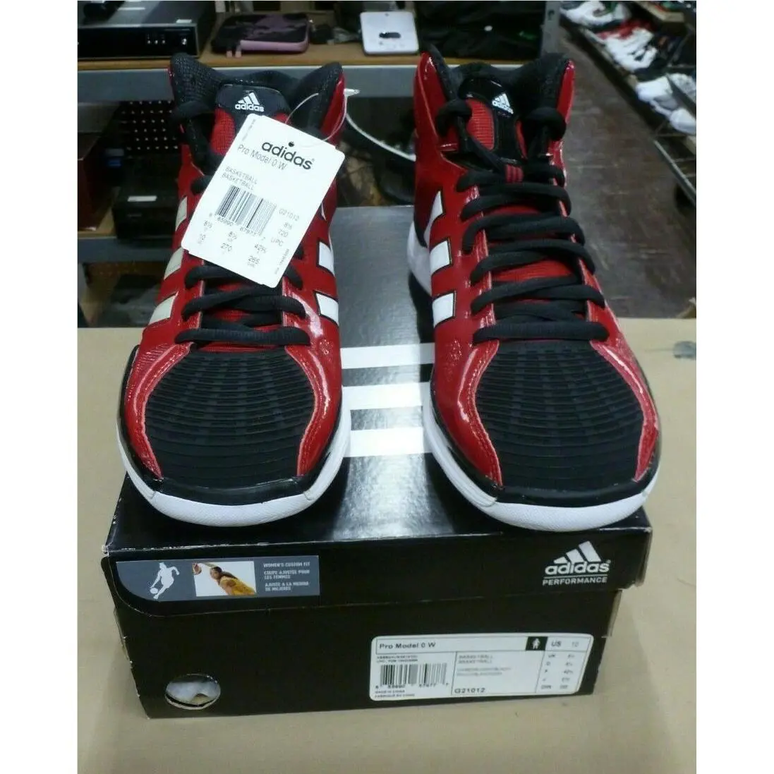 Adidas shoes - adidas Pro Model - Pro Model - Red 8