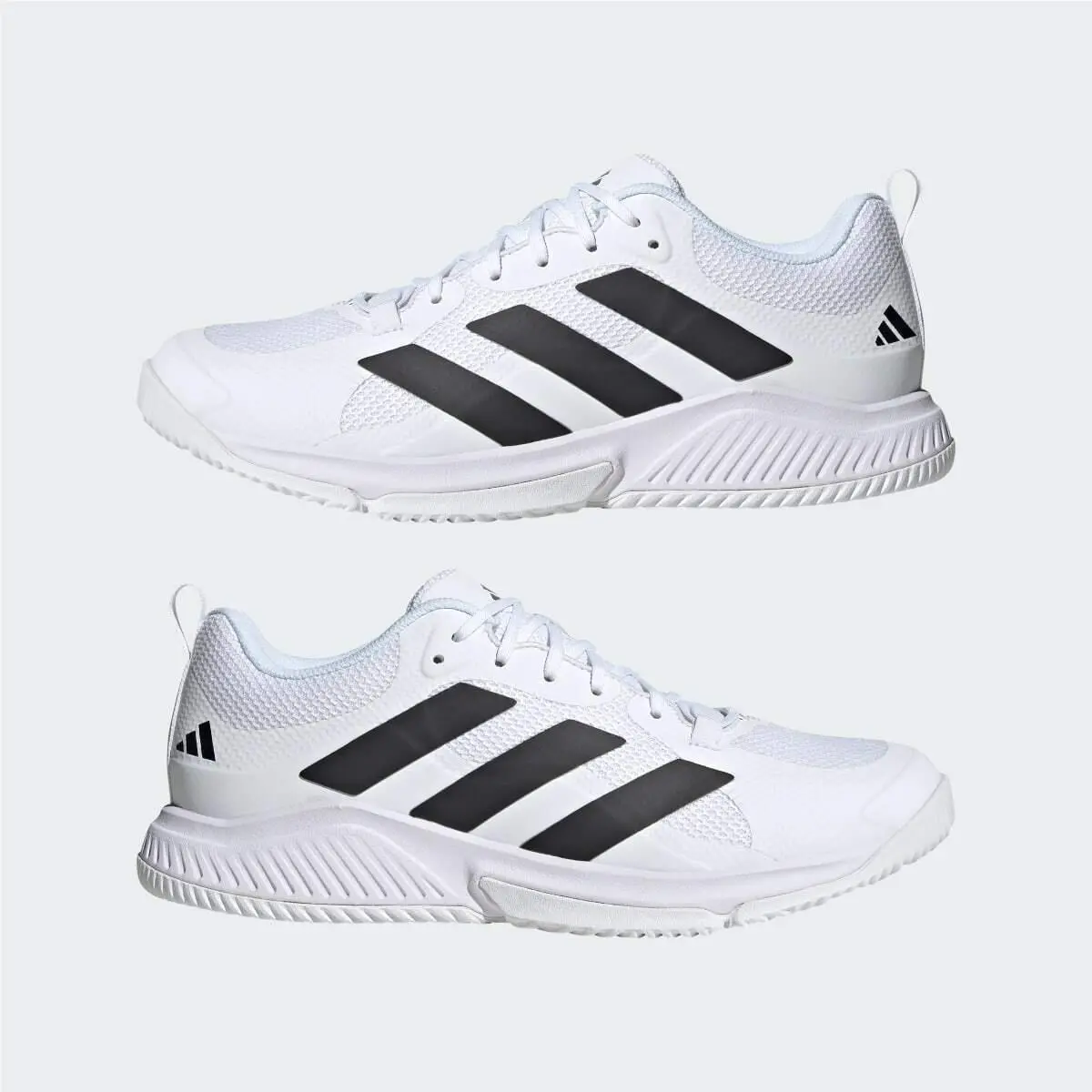 Adidas shoes - Cloud White/Core Black/Cloud White 4