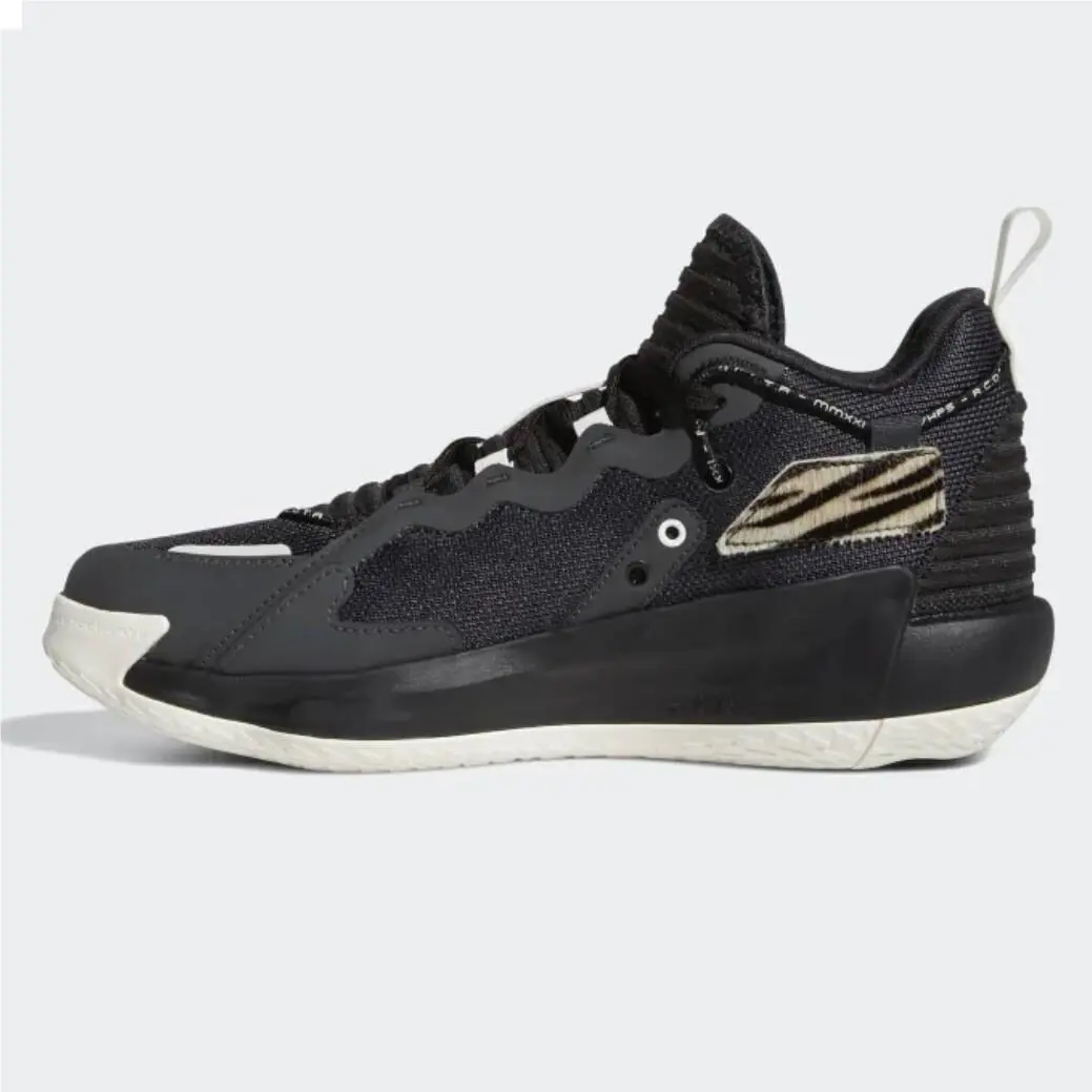 Adidas shoes - Adidas Dame 7 - Dame - Adidas Runners - Black/White 9