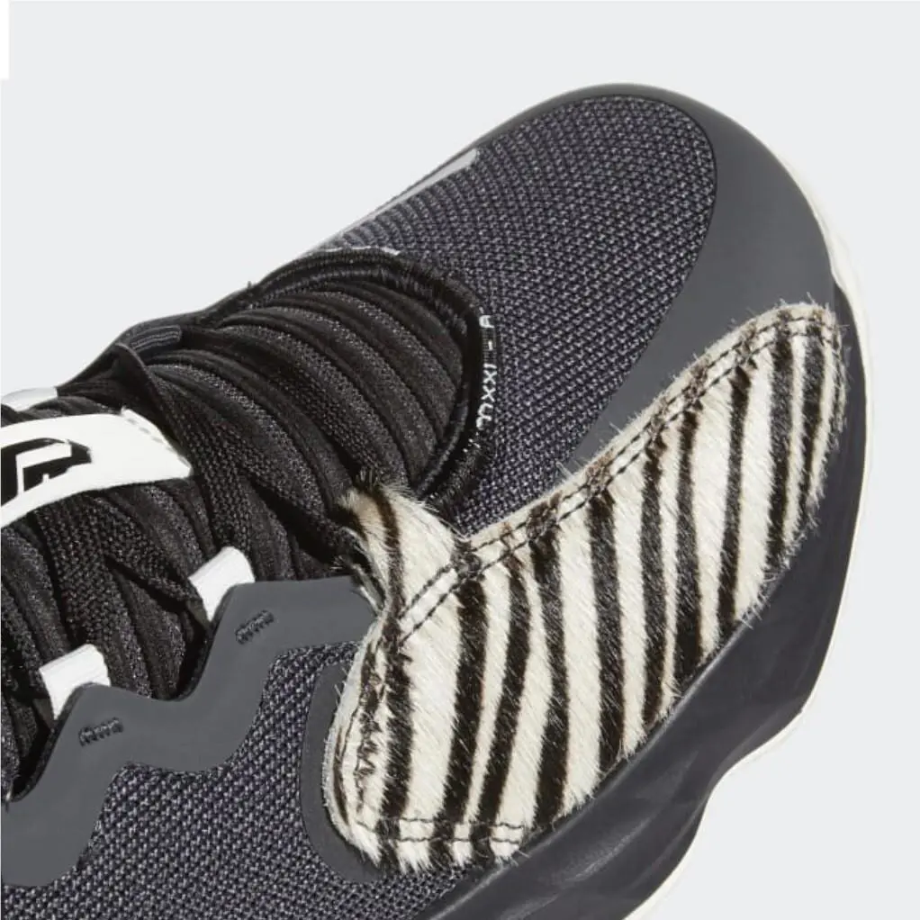 Adidas shoes - Adidas Dame 7 - Dame - Adidas Runners - Black/White 6