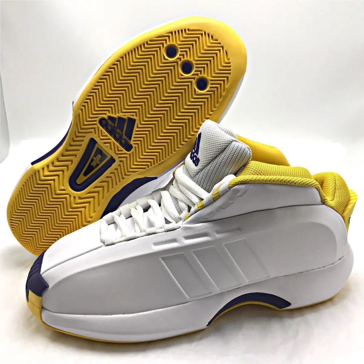 Adidas shoes - adidas Crazy 1 - Crazy - GY8947 - FOOTWEAR WHITE/SUNSHINE/COURT PURPLE 6