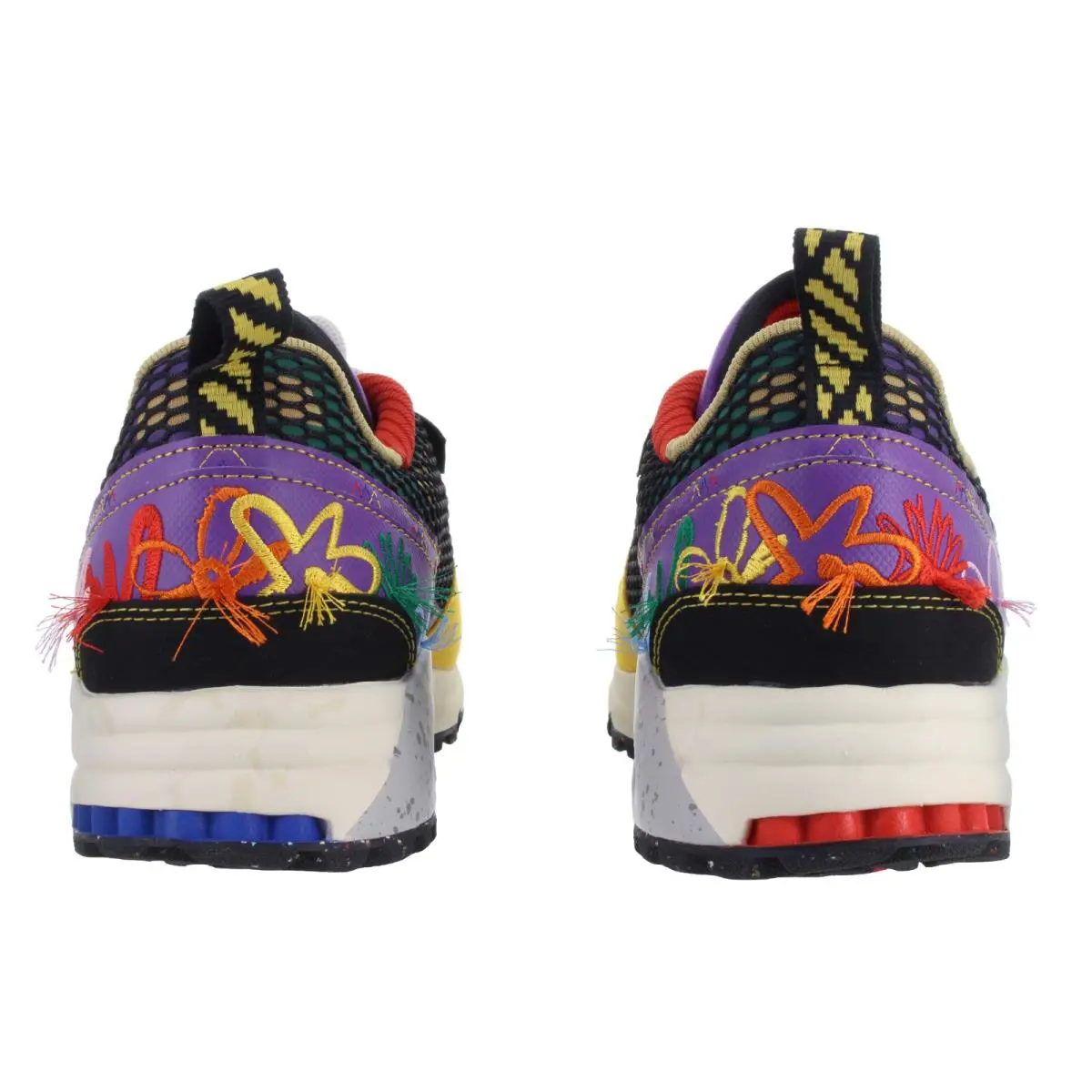 Adidas shoes - Adidas Sean Motherspoon Equipment Support 93 - GX3893 - Yellow, Purple, Bold Gold, Red 4
