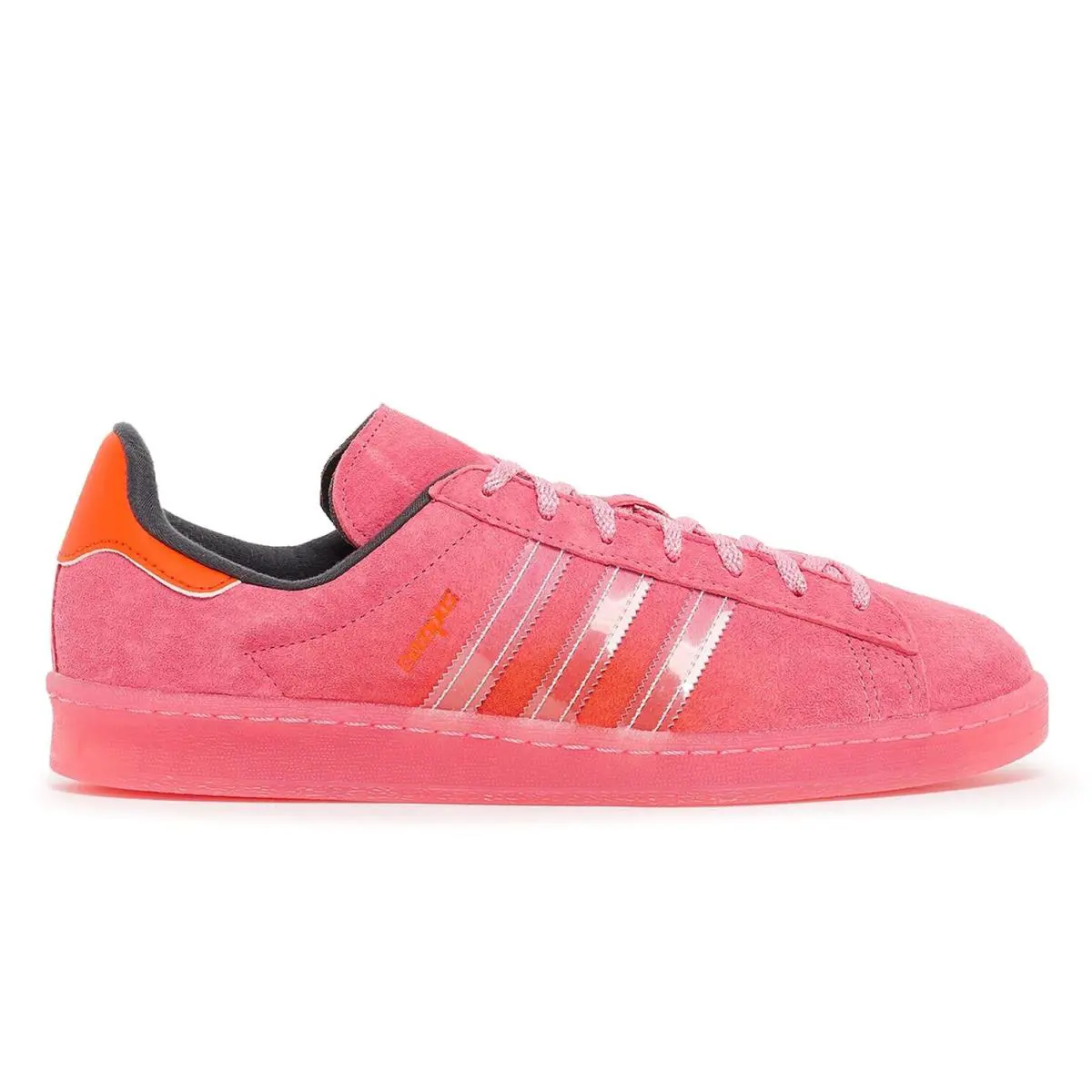 Mens Adidas Campus 80`S Originals Coral Pink Orange Casual Lifestyle Shoes