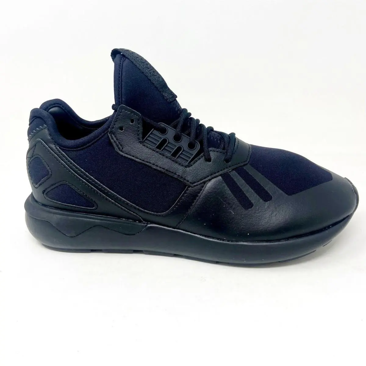 Originals Tubular Runner Triple Black Mens Casual Sneakers Q16465 Black by Adidas