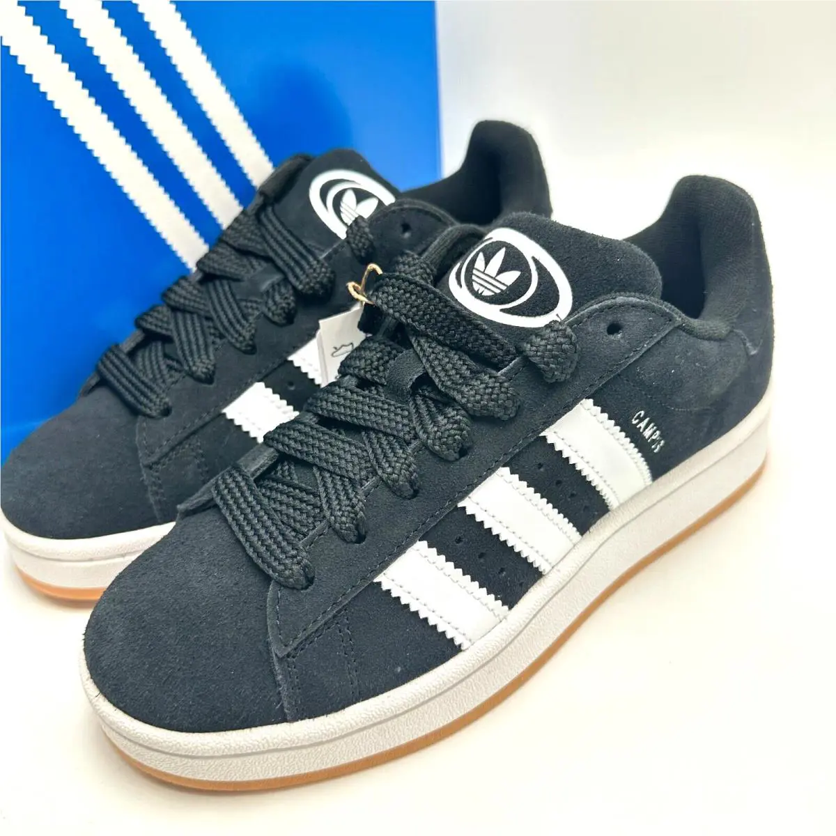 Adidas shoes - adidas Campus 00s - Campus - HQ6638 - Core Black/Cloud White/Cloud White 7