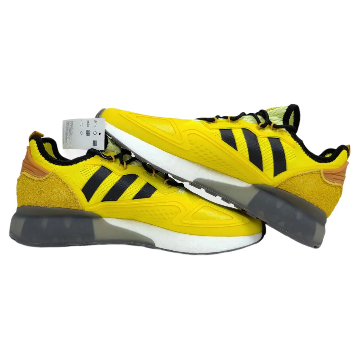 Adidas shoes - ZX 2K Boost - Boost - FZ1882 - Yellow 6