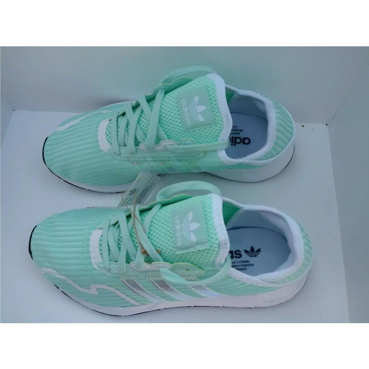 Adidas shoes - adidas Swift Run X Sneakers (Big Kid) - FY4779 - LIGHT MINT GREEN 7