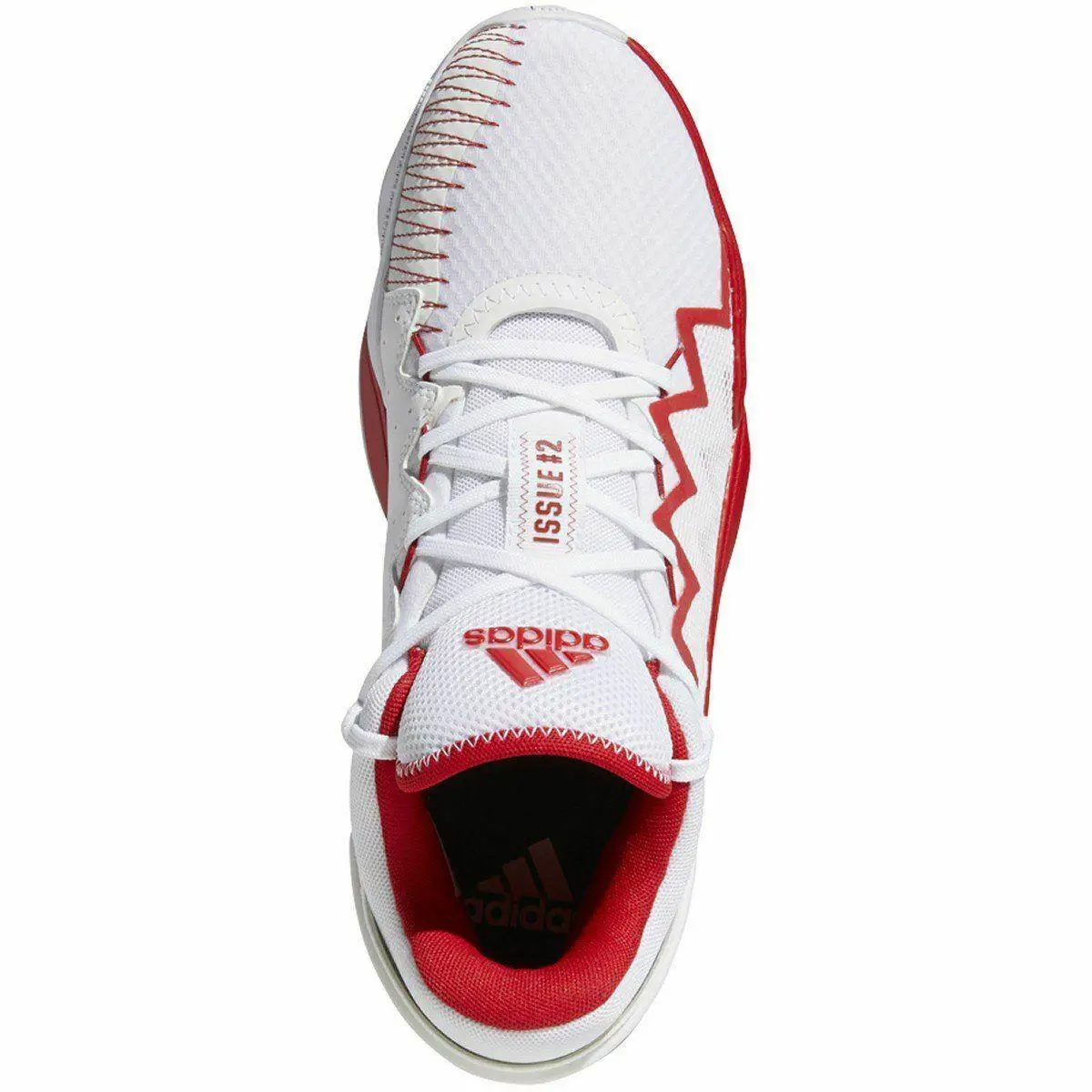 Adidas shoes - White/Red 4