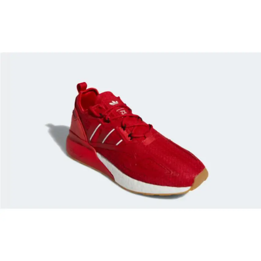Adidas shoes - Adidas ZX 2K Boost Scarlet-Cloud - FZ5414 - Red, Secondary: Blue 4