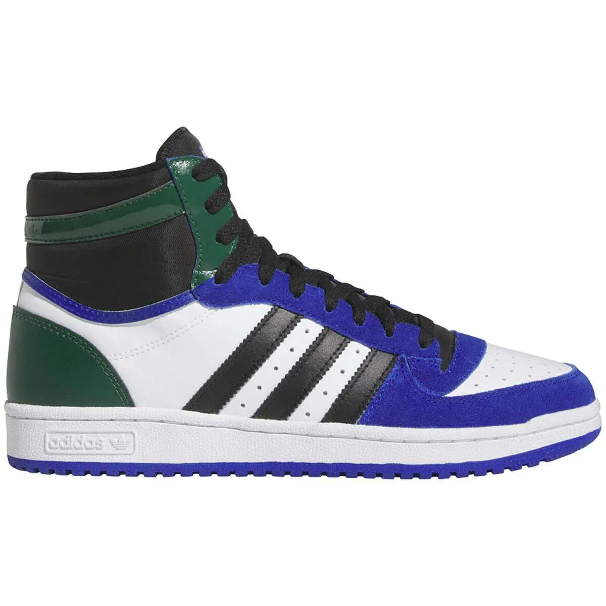 FZ6199 Mens Adidas Top Ten RB - Selubl,Cblack,Drkgrn