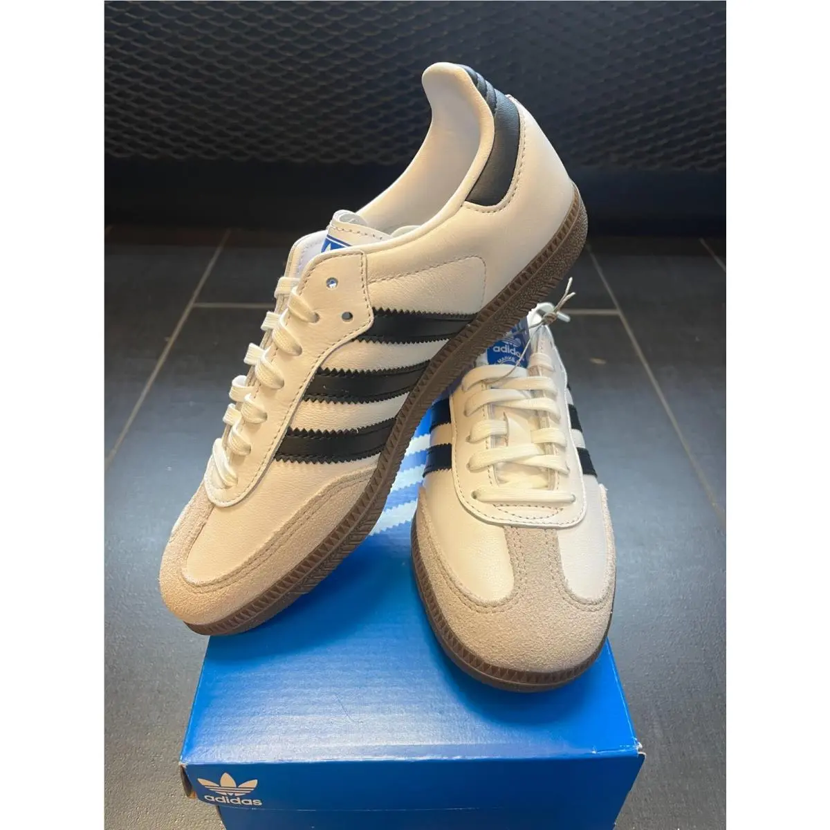 Adidas shoes - adidas Samba OG - Samba - IE3675 - White 5