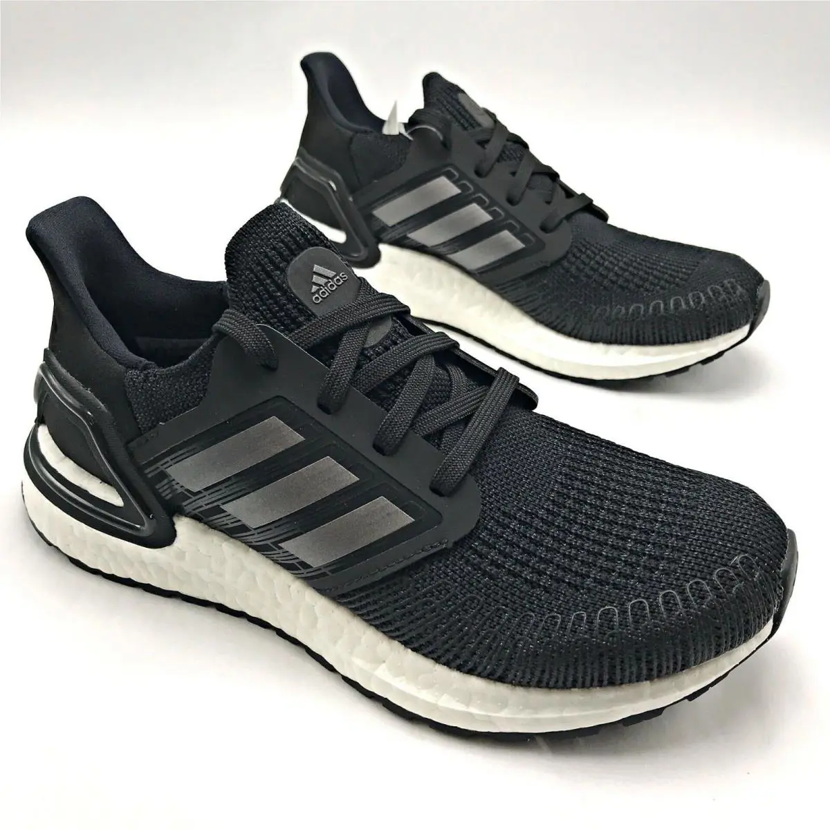 Adidas Ultraboost 20 J Core Black Night Metallic Youth Shoes EG4862 sz 4Y-4.5Y