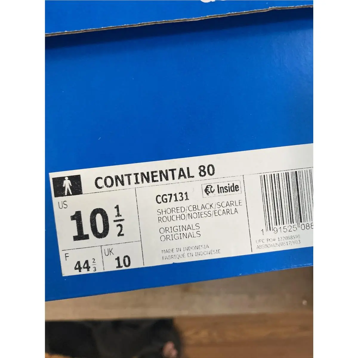 Adidas shoes - Continental 80 - Continental - Red 4