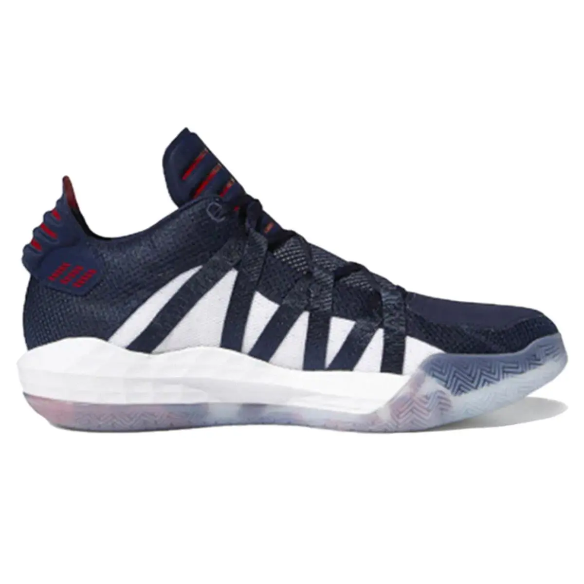 Adidas shoes - adidas Dame 6 GCA - Dame GCA - FY0871 - Navy Blue/Cloud White/Scarlet Red 0