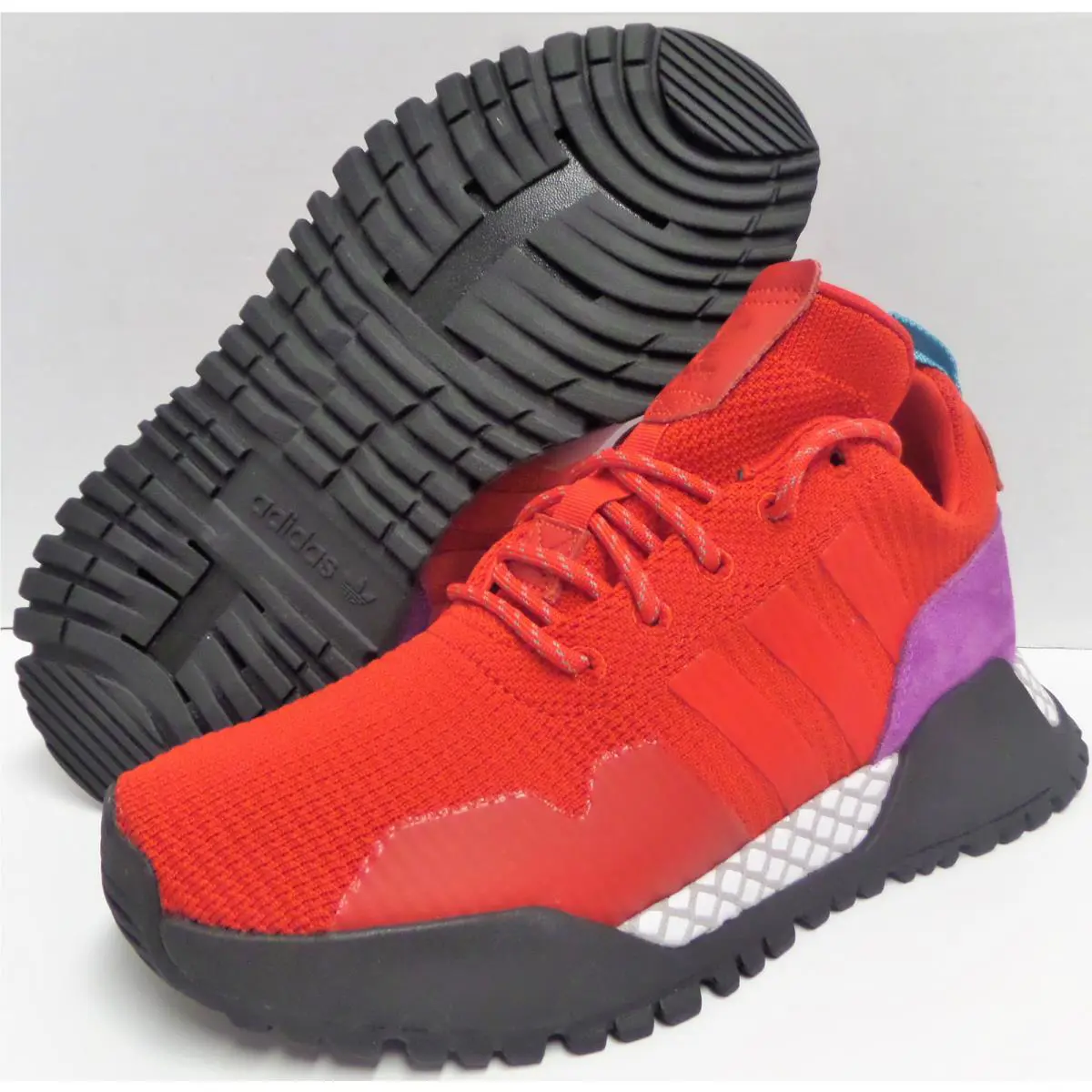 Adidas shoes - ORIGINALS F - ORIGINALS - BZ0614 - Red, s: Scarlet / Scarlet / Shock Purple 0