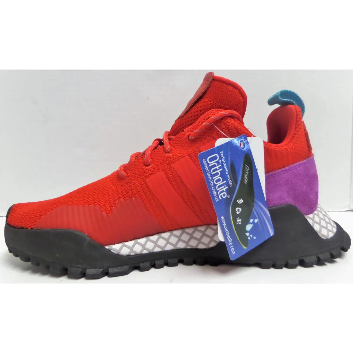 Adidas shoes - ORIGINALS F - ORIGINALS - BZ0614 - Red, s: Scarlet / Scarlet / Shock Purple 2