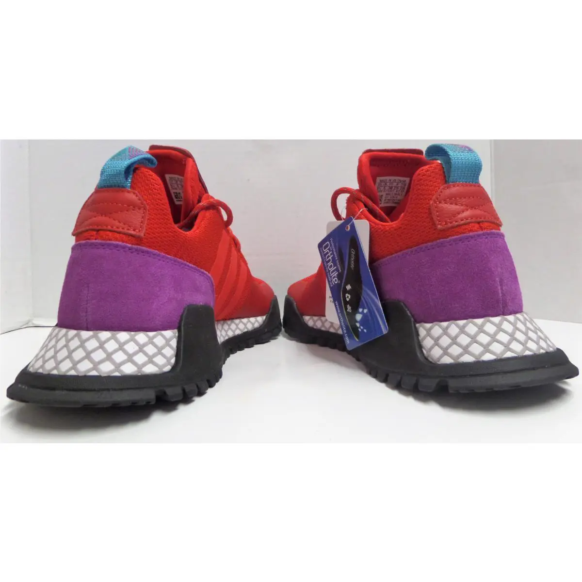 Adidas shoes - ORIGINALS F - ORIGINALS - BZ0614 - Red, s: Scarlet / Scarlet / Shock Purple 7