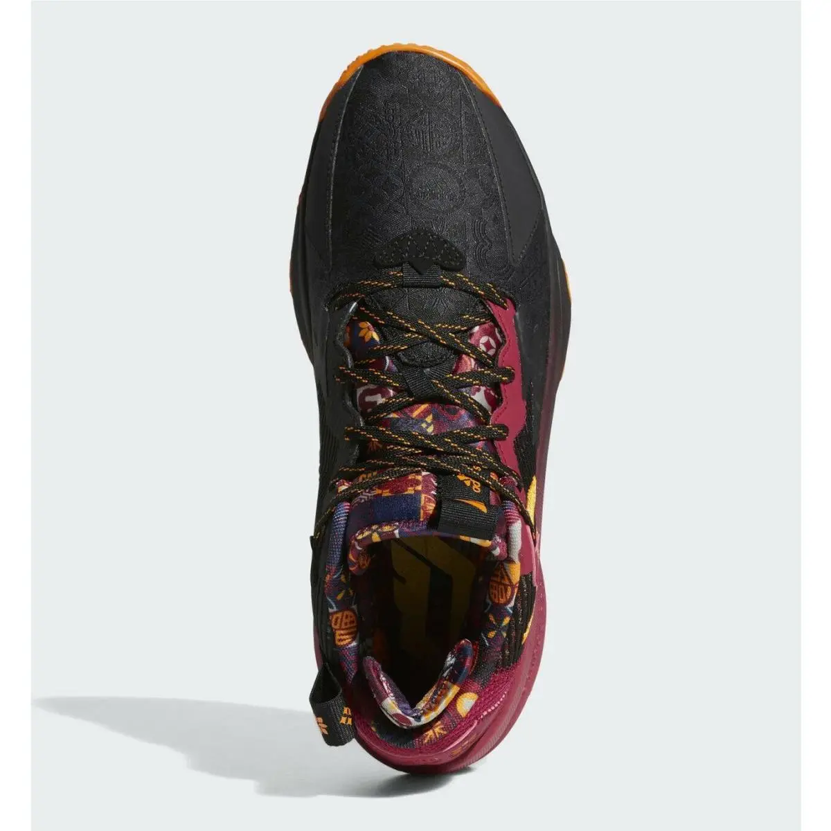 Adidas shoes - Black/Orange/Multicolor 4