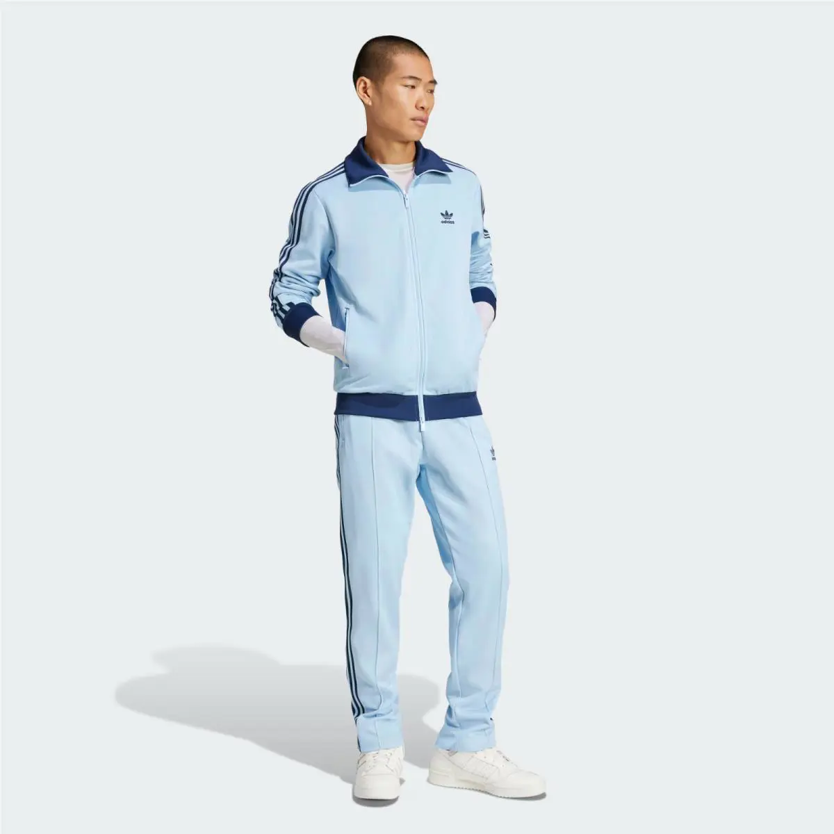 Adidas Originals Men`s Adicolor Classics Beckenbauer Track Suit Jacket Pant