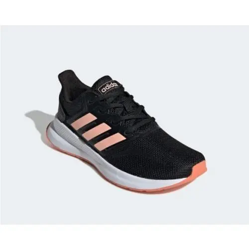 Adidas shoes - adidas Runfalcon - Runfalcon - CORE BLACK / GLOW PINK / SEMI CORAL 8
