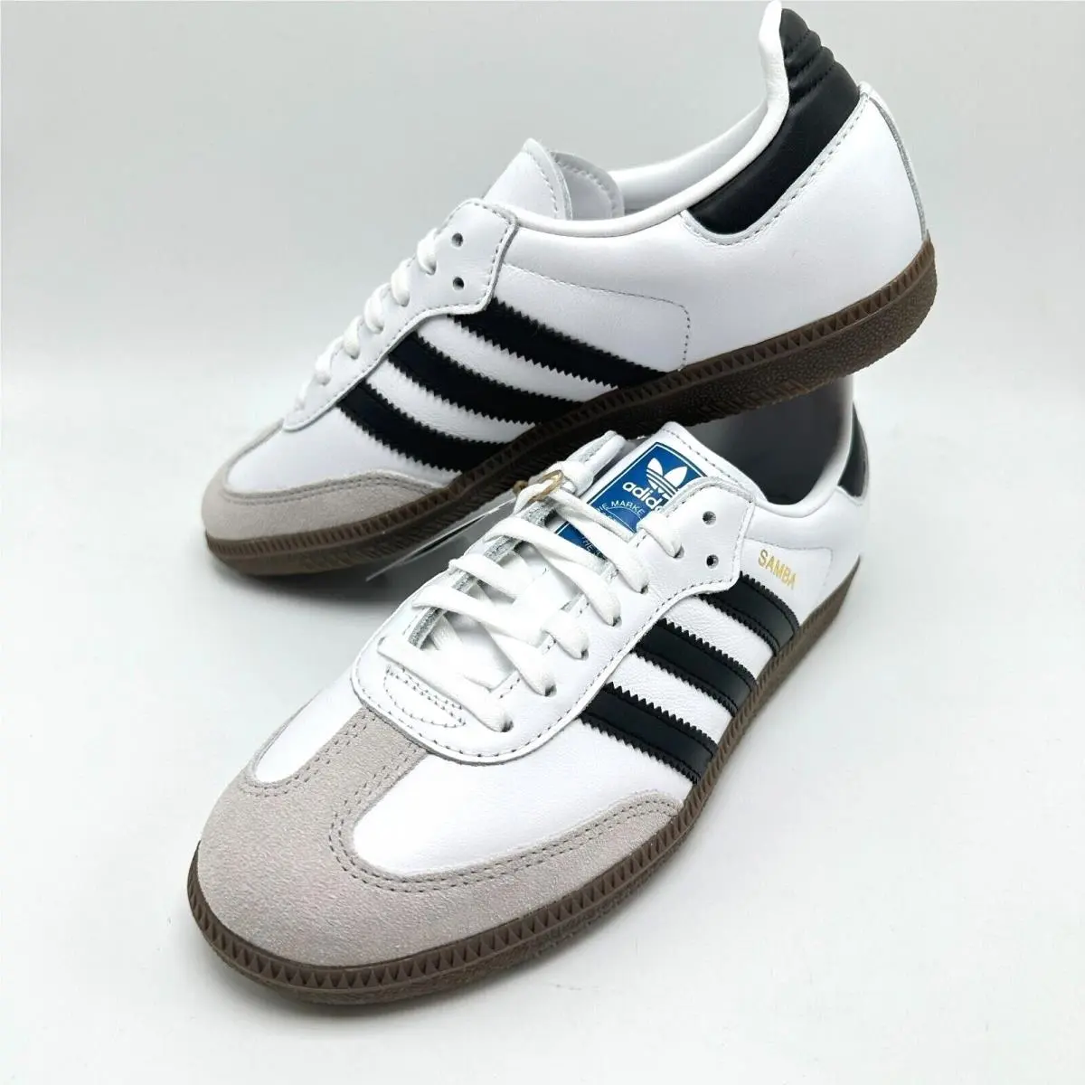 Adidas shoes - adidas Samba OG J - Samba - IE3675 - Night Indigo / Cloud White / Core White 11