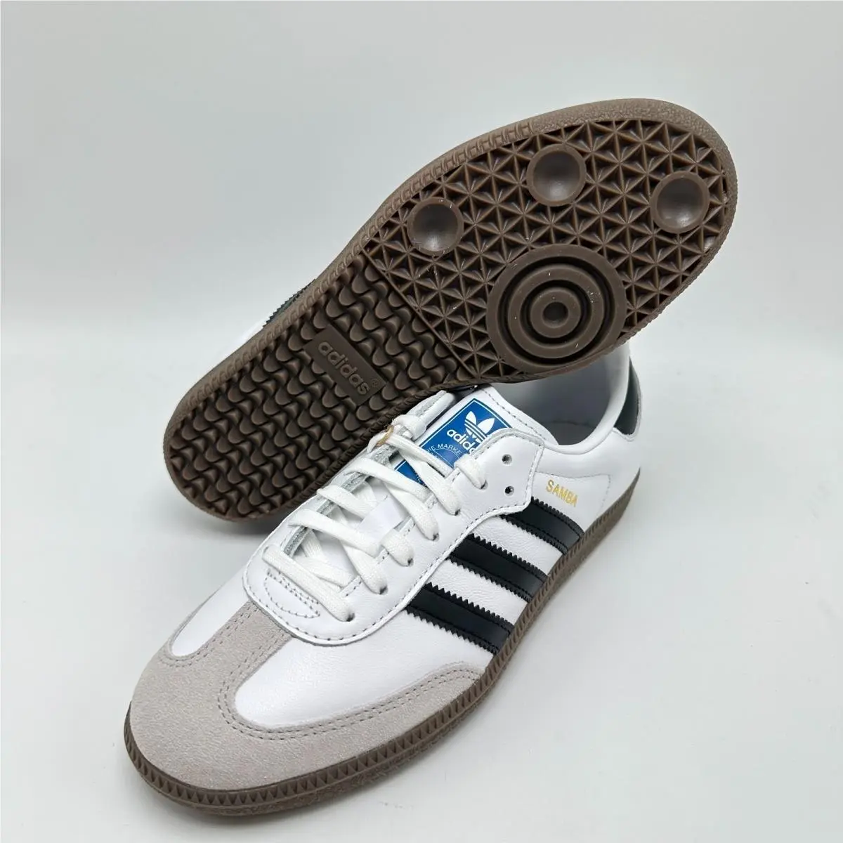 Adidas shoes - adidas Samba OG J - Samba - IE3675 - Night Indigo / Cloud White / Core White 12