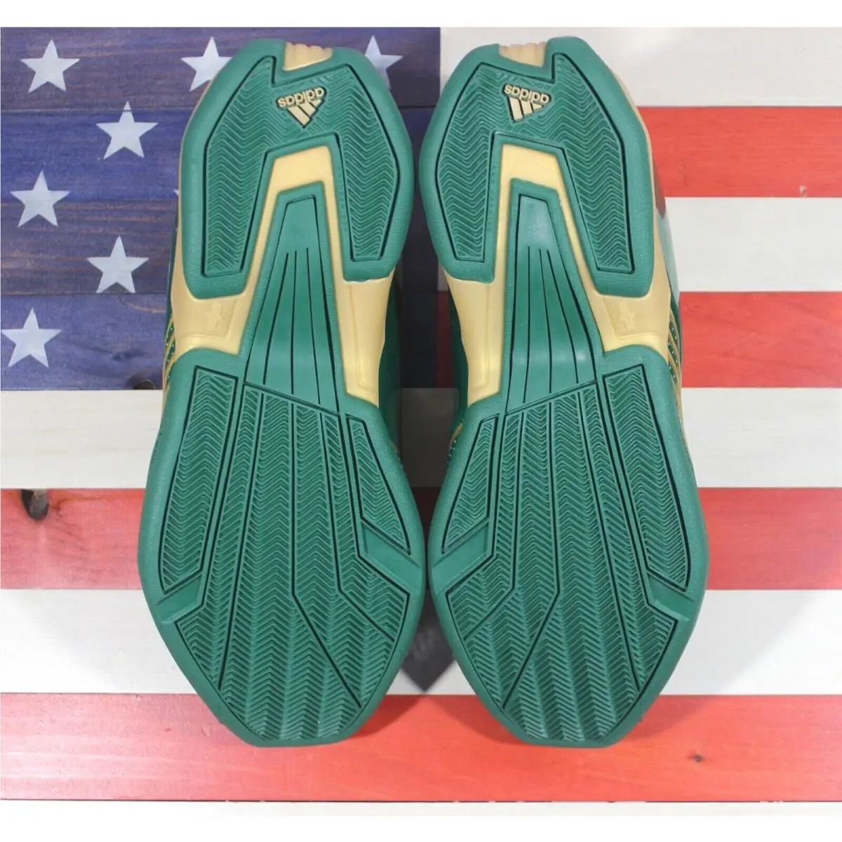 Adidas shoes - adidas T-Mac 2 - FY9931 - Green, Manufacturer: Team-Dark-Green/Gold-Metallic/Cloud-White 10