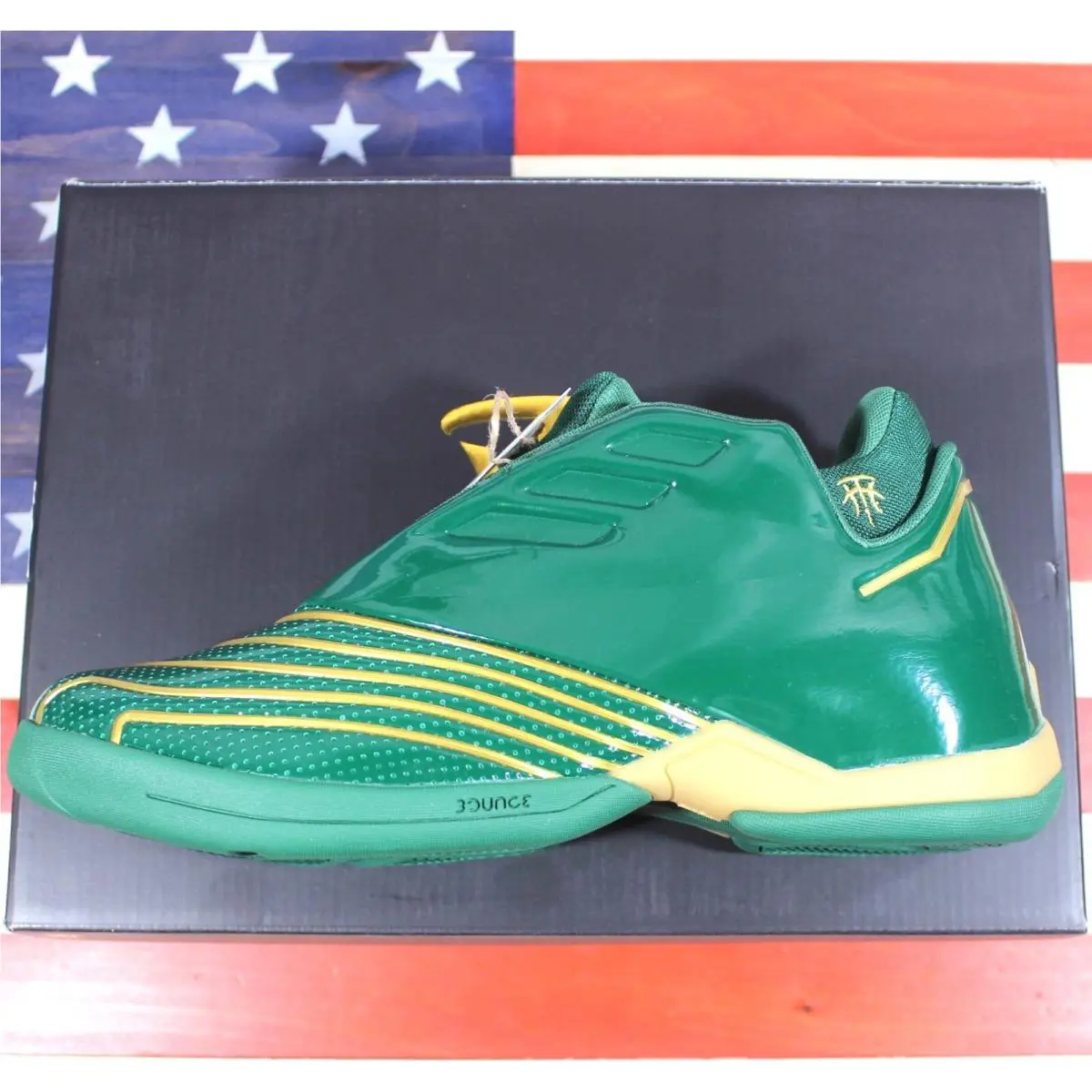 Adidas shoes - adidas T-Mac 2 - FY9931 - Green, Manufacturer: Team-Dark-Green/Gold-Metallic/Cloud-White 0