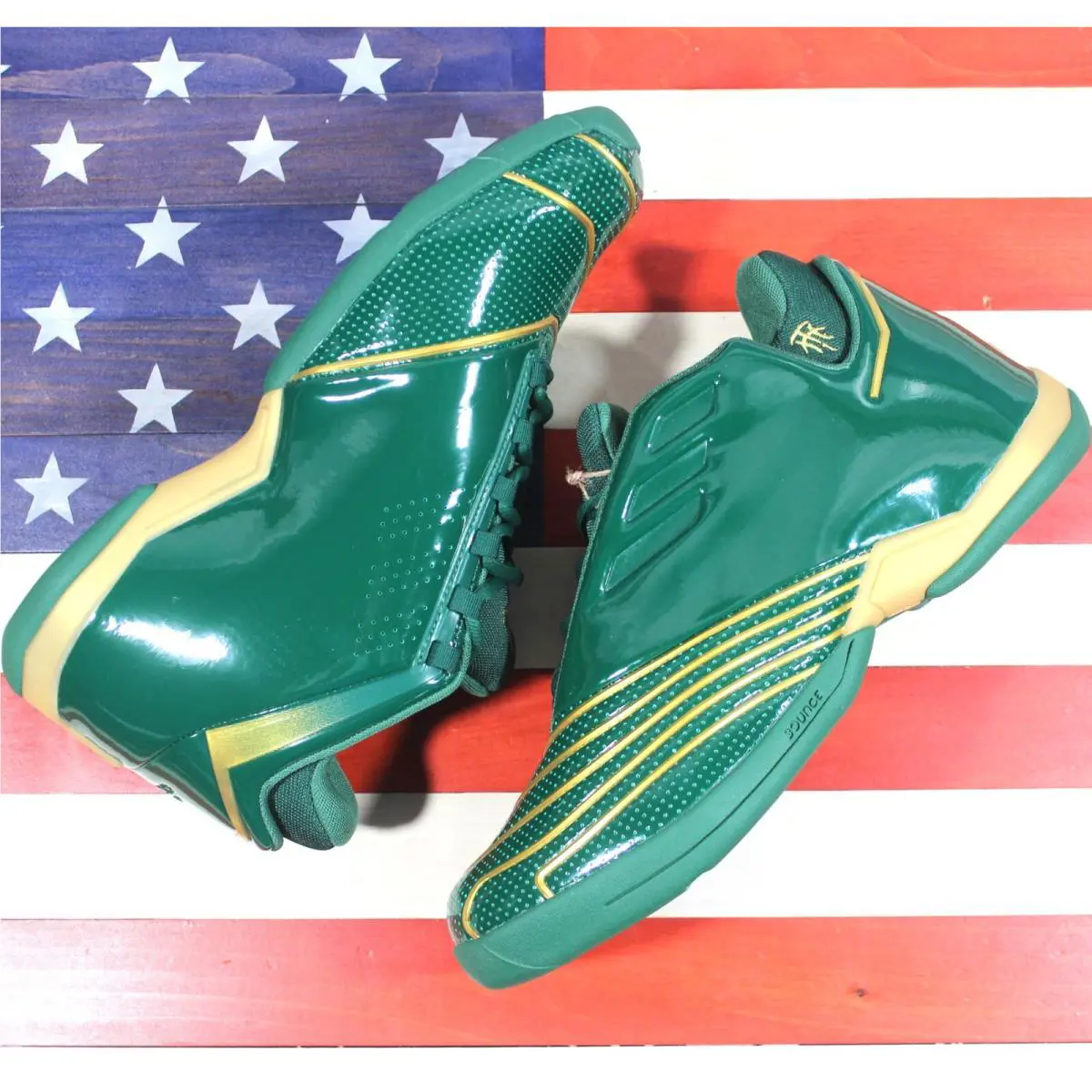 Adidas shoes - adidas T-Mac 2 - FY9931 - Green, Manufacturer: Team-Dark-Green/Gold-Metallic/Cloud-White 11