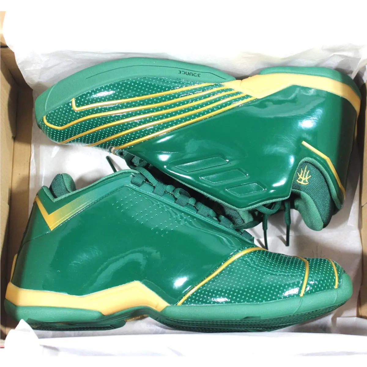 Adidas shoes - adidas T-Mac 2 - FY9931 - Green, Manufacturer: Team-Dark-Green/Gold-Metallic/Cloud-White 14