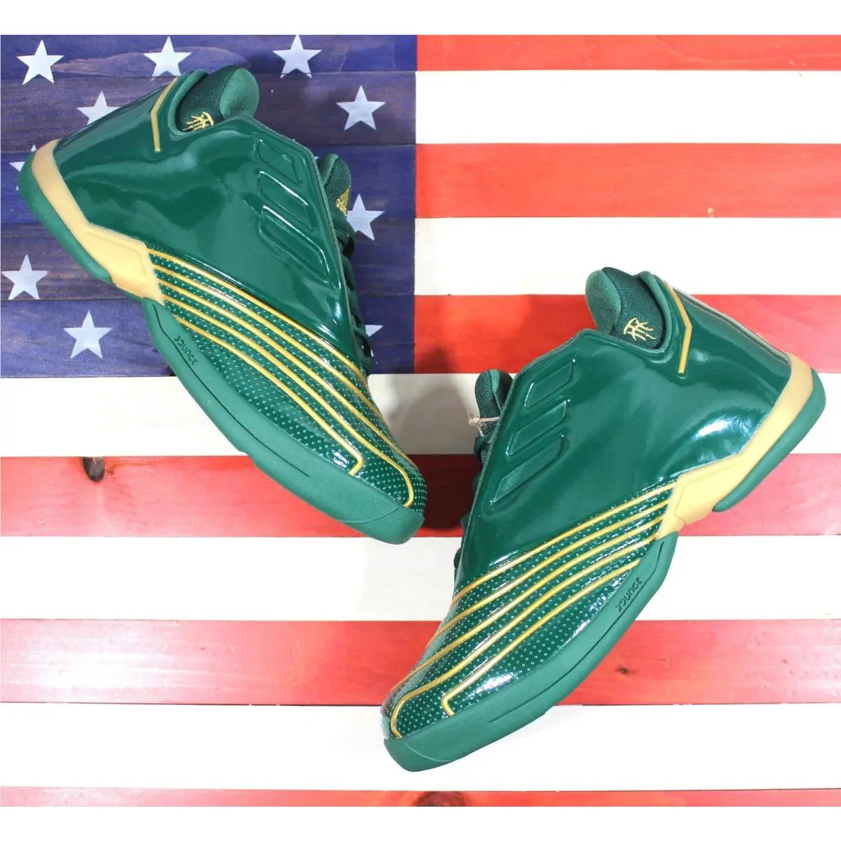 Adidas shoes - adidas T-Mac 2 - FY9931 - Green, Manufacturer: Team-Dark-Green/Gold-Metallic/Cloud-White 16