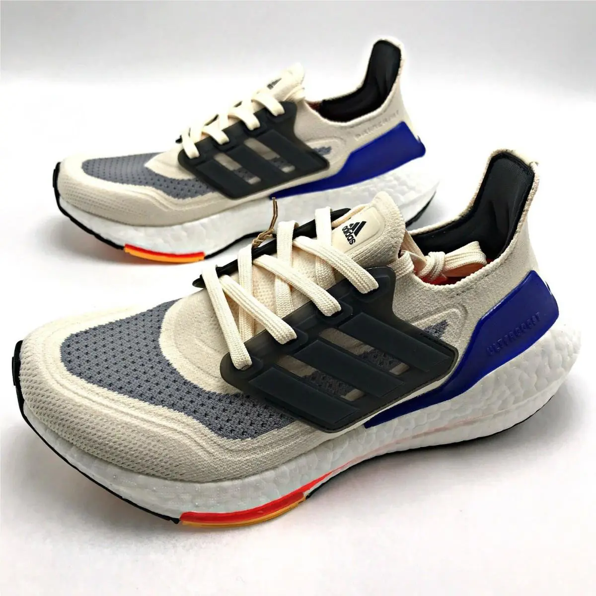 Adidas shoes - adidas Ultraboost 21 - Ultraboost - GX2558 - Wonder White Carbon Solar Red 0