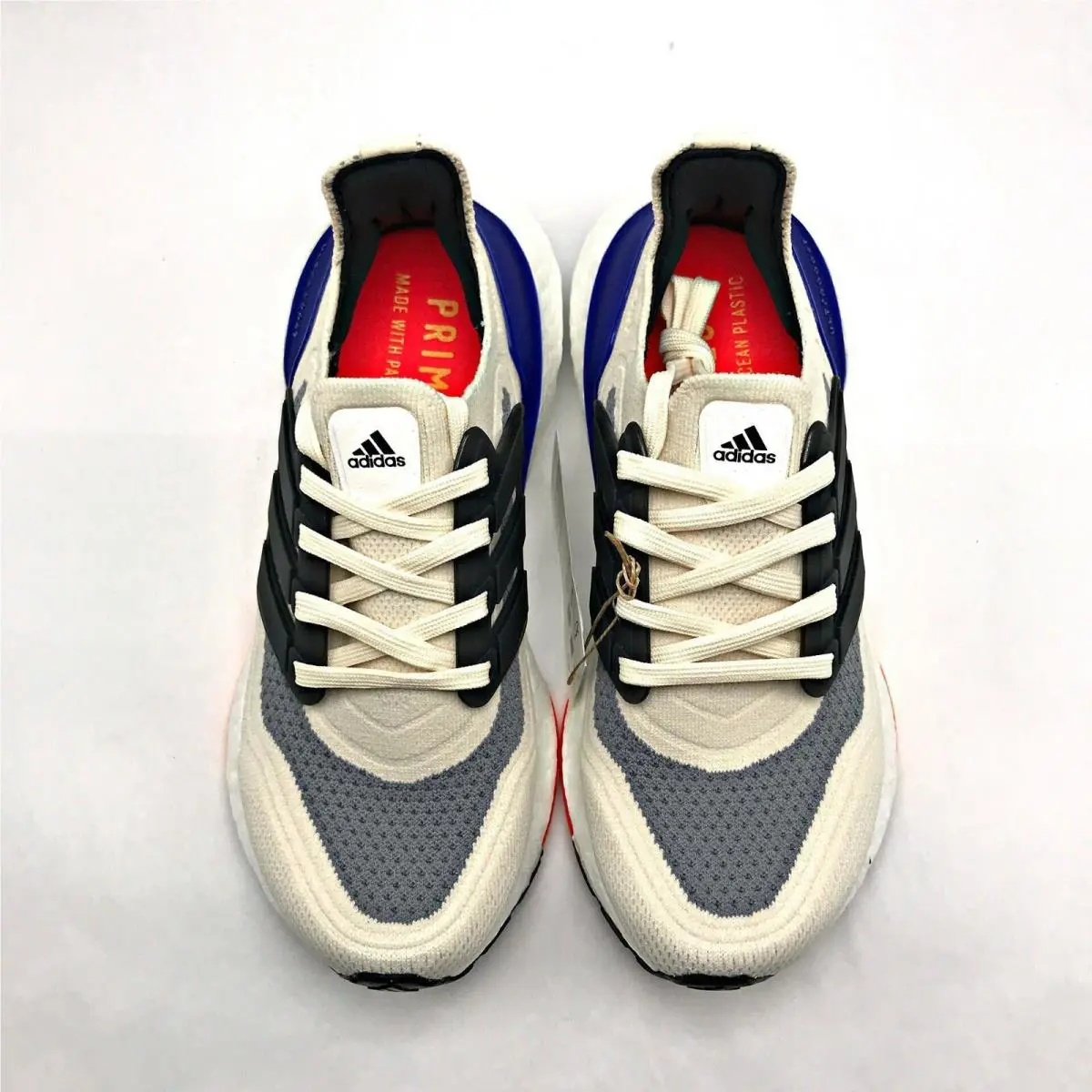 Adidas shoes - adidas Ultraboost 21 - Ultraboost - GX2558 - Wonder White Carbon Solar Red 9