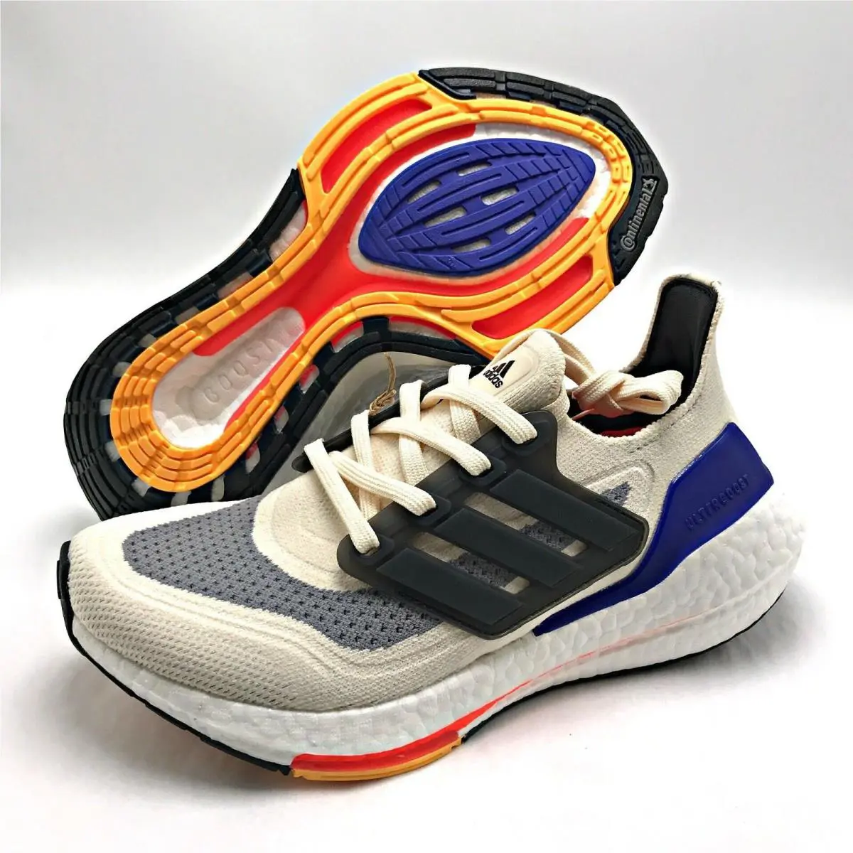 Adidas shoes - adidas Ultraboost 21 - Ultraboost - GX2558 - Wonder White Carbon Solar Red 10