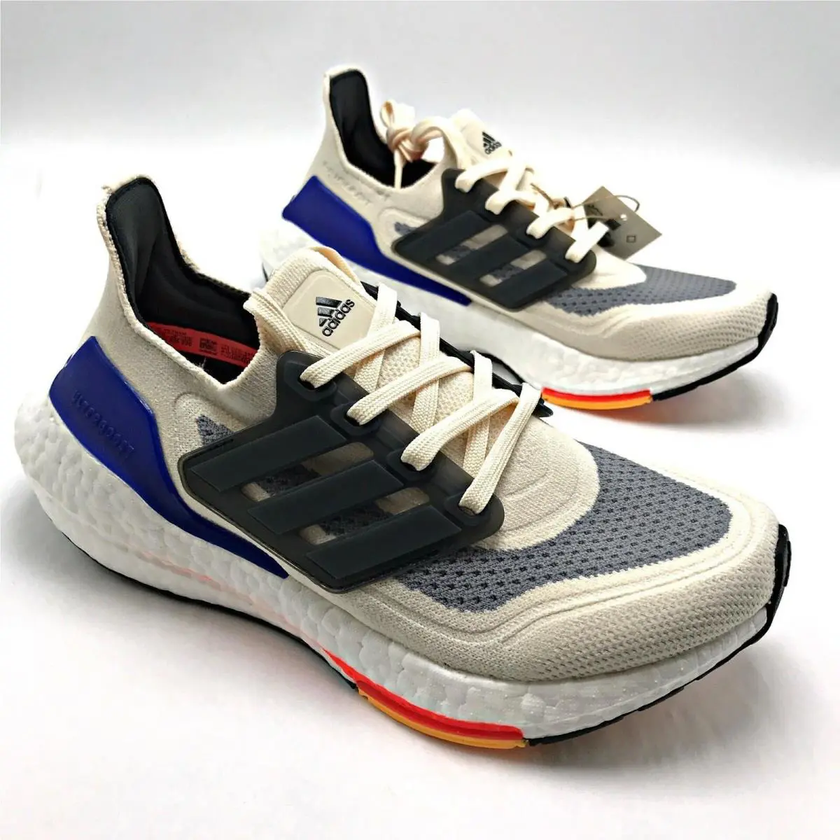 Adidas shoes - adidas Ultraboost 21 - Ultraboost - GX2558 - Wonder White Carbon Solar Red 5