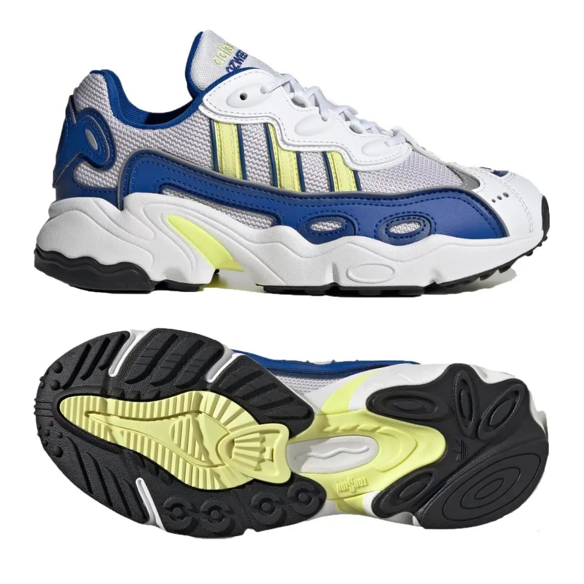 Adidas shoes - IE6998 - IE6998 - Cloud White/Pulse Yellow/Royal Blue 10
