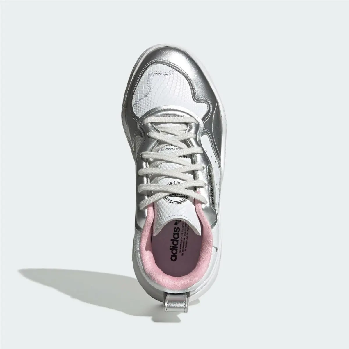 Adidas shoes - SUPERCOURT RX - SUPERCOURT - FV3671 - TRUE PINK / CRYSTAL WHITE / CLOUD WHITE 8