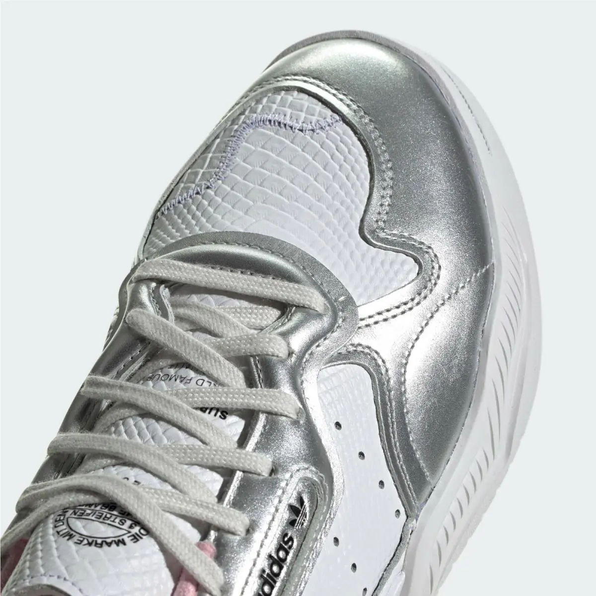 Adidas shoes - SUPERCOURT RX - SUPERCOURT - FV3671 - TRUE PINK / CRYSTAL WHITE / CLOUD WHITE 9