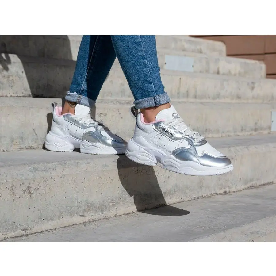 Adidas shoes - SUPERCOURT RX - SUPERCOURT - FV3671 - TRUE PINK / CRYSTAL WHITE / CLOUD WHITE 3