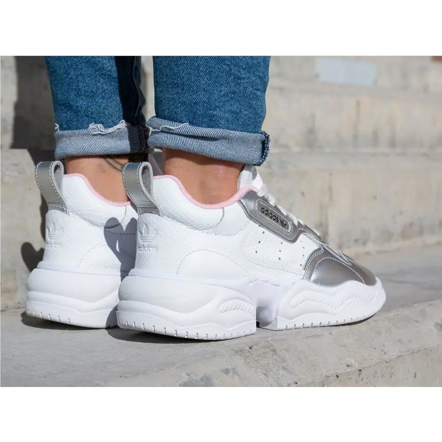 Adidas shoes - SUPERCOURT RX - SUPERCOURT - FV3671 - TRUE PINK / CRYSTAL WHITE / CLOUD WHITE 4