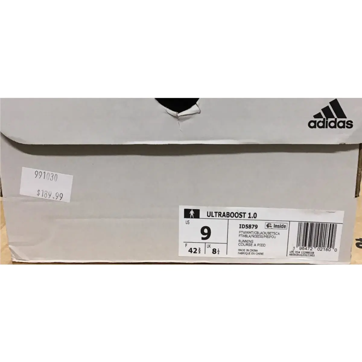 Adidas shoes - adidas UltraBoost 1.0 - UltraBoost - ID5879 - White 5