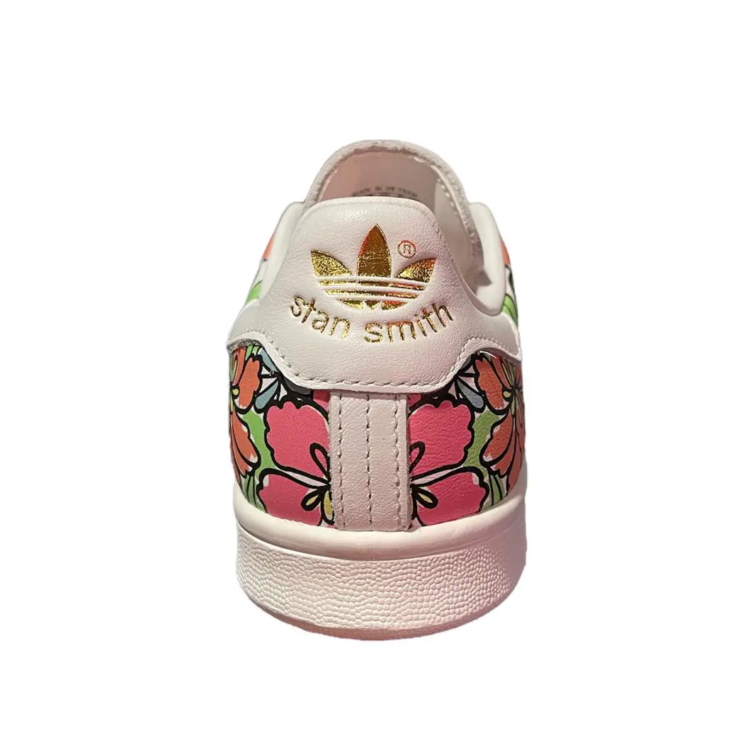 Adidas shoes - adidas Stan Smith - Stan Smith - GV7896 - White/Flowers 2