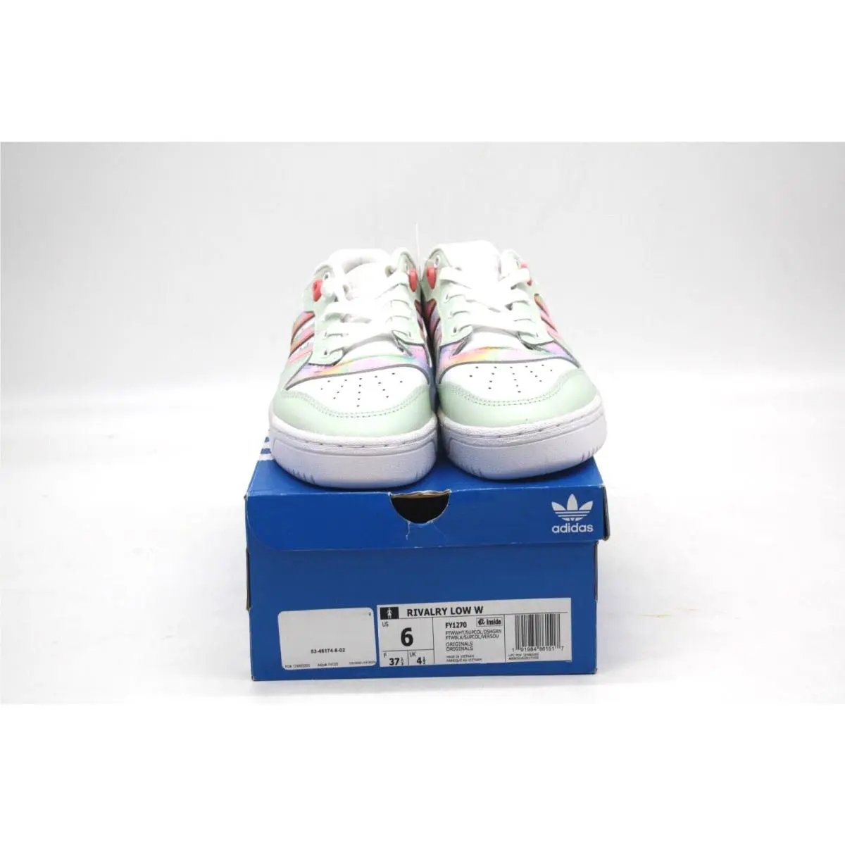Adidas shoes - adidas Rivalry - Rivalry - FV1270 - WHITE/COOL/GRREN 10